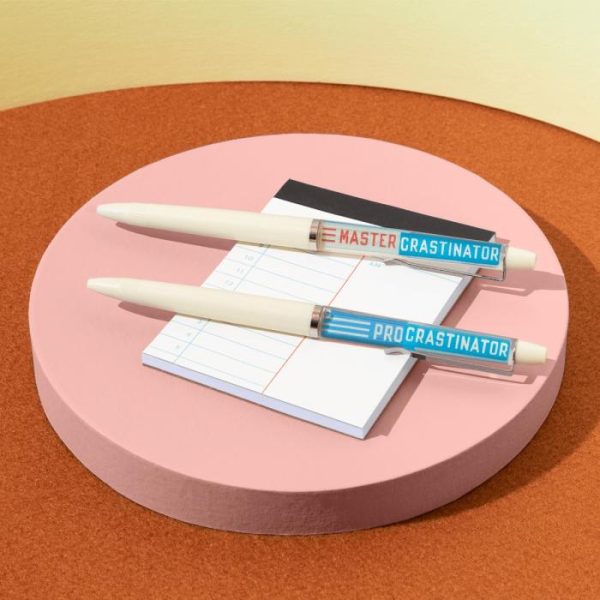 Stationery | Professional Procrastinator Floaty Pen Set Home Decoration Stationery