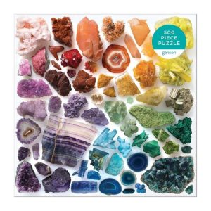 Stationery | Rainbow Crystals 500 Piece Jigsaw Puzzle Home Decoration Stationery