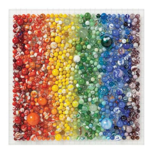 Stationery | Rainbow Marbles 500 Piece Jigsaw Puzzle Home Decoration Stationery