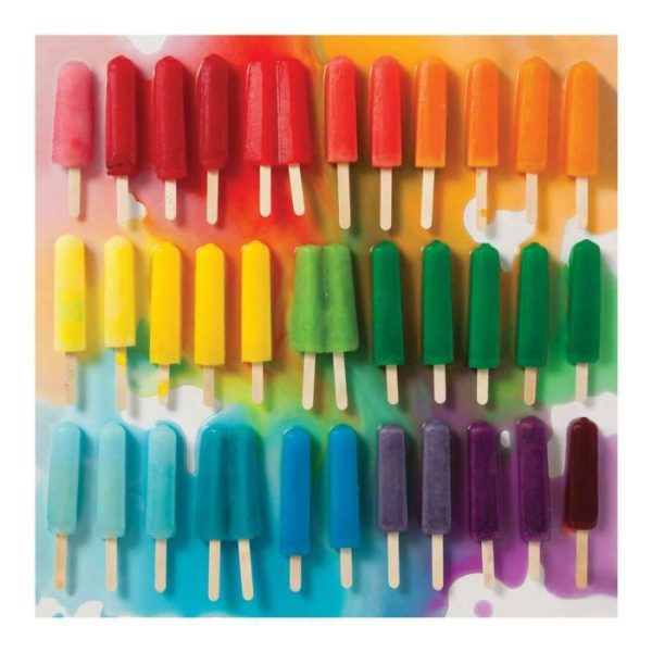 Stationery | Rainbow Popsicles 500 Piece Jigsaw Puzzle Home Decoration Stationery