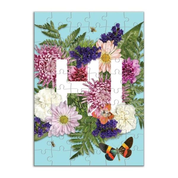 Stationery | Say It With Flowers Hi Greeting Card Puzzle Home Decoration Stationery