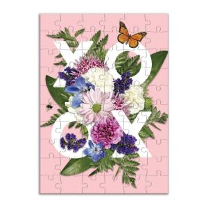 Stationery | Say It With Flowers Xoxo Greeting Card Puzzle Home Decoration Stationery