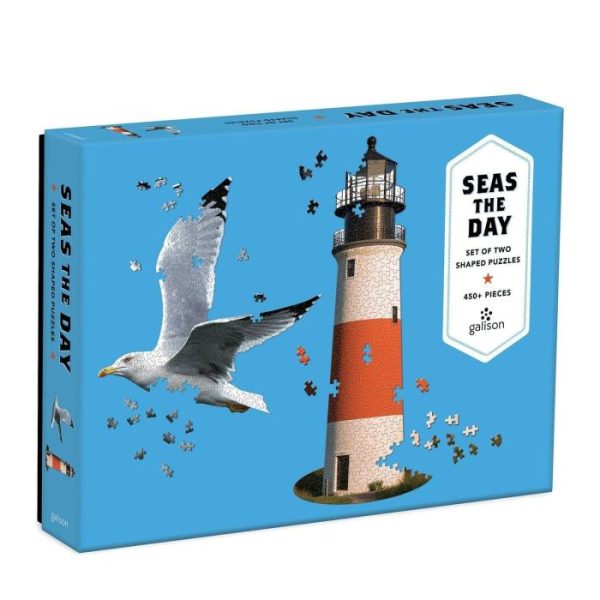 Stationery | Seas The Day 2 In 1 Shaped Puzzle Home Decoration Stationery