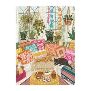 Stationery | Serenity Meow 1000 Piece Puzzle Home Decoration Stationery