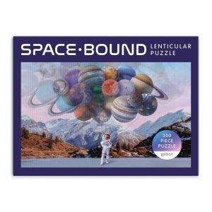 Stationery | Space Bound 300 Piece Lenticular Jigsaw Puzzle Home Decoration Stationery