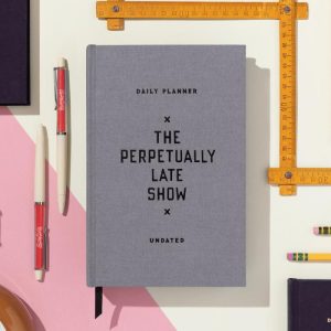 Stationery | The Perpetually Late Show Undated Standard Planner Home Decoration Stationery