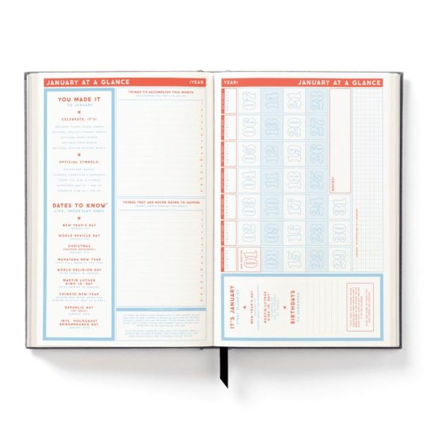 Stationery | The Perpetually Late Show Undated Standard Planner Home Decoration Stationery