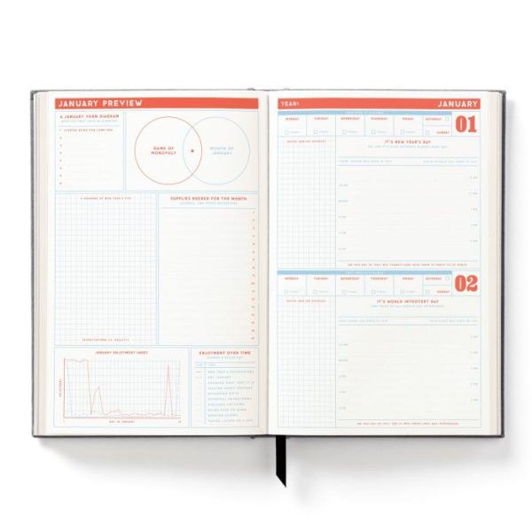 Stationery | The Perpetually Late Show Undated Standard Planner Home Decoration Stationery