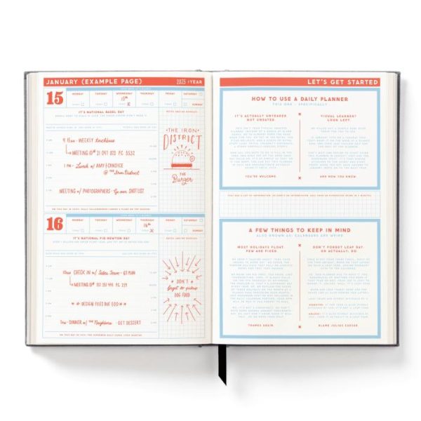 Stationery | The Perpetually Late Show Undated Standard Planner Home Decoration Stationery