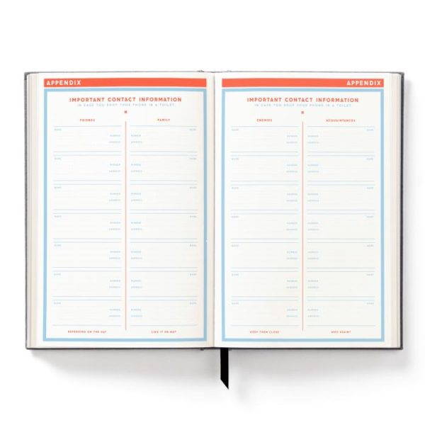 Stationery | The Perpetually Late Show Undated Standard Planner Home Decoration Stationery