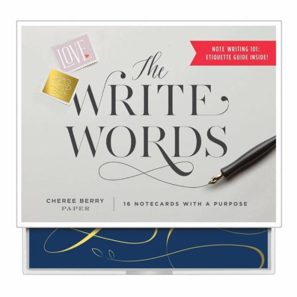 Stationery | The Write Words Greeting Assortment With Booklet Home Decoration Stationery