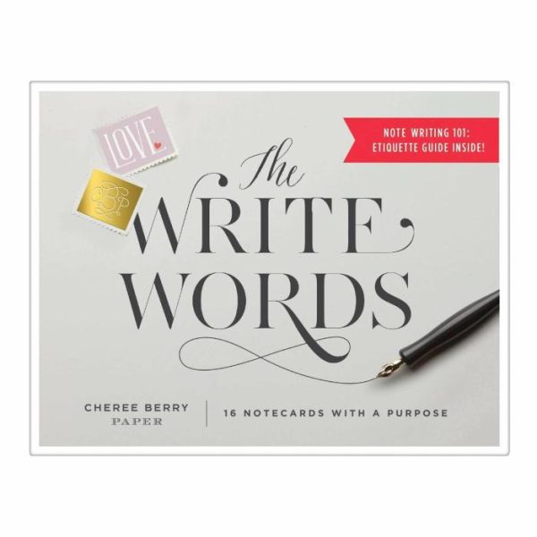 Stationery | The Write Words Greeting Assortment With Booklet Home Decoration Stationery