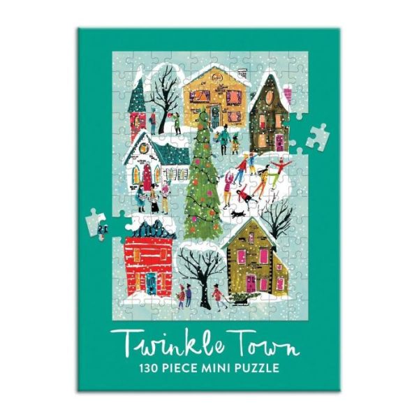 Stationery | Twinkle Town 100 Piece Mini Jigsaw Puzzle Home Decoration Stationery