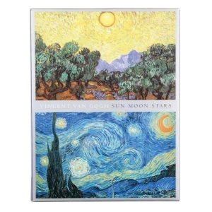 Stationery | Van Gogh Sun Moon Stars Note Card Portfolio Home Decoration Stationery