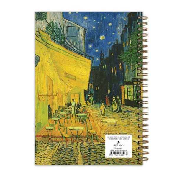 Stationery | Van Gogh Terrace At Night Wire-O Journal Home Decoration Stationery