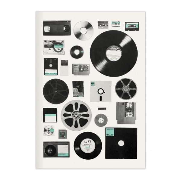 Stationery | Vintage Recordings And Data A5 Journal Home Decoration Stationery