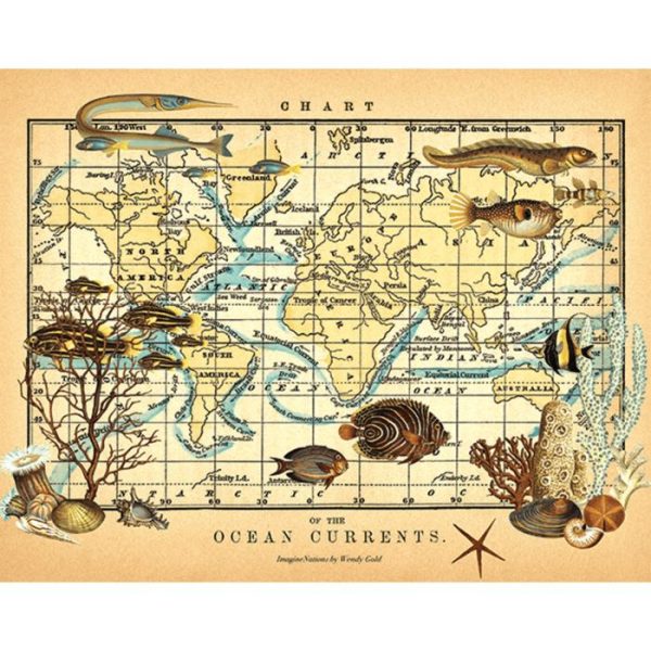 Stationery | Wendy Gold Maps Of The Imagination Keepsake Box Home Decoration Stationery