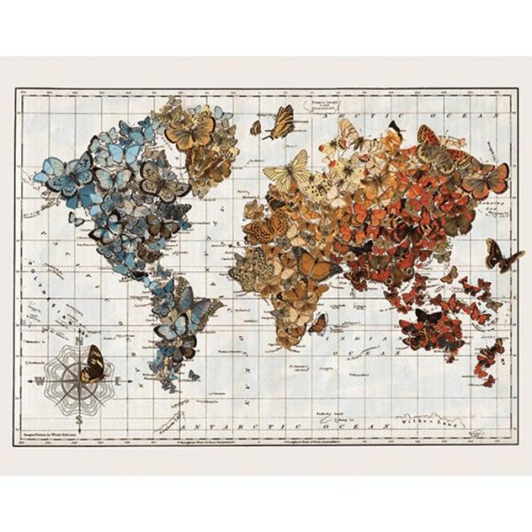 Stationery | Wendy Gold Maps Of The Imagination Keepsake Box Home Decoration Stationery