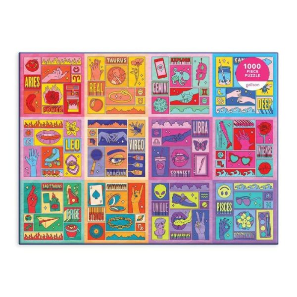 Stationery | Zodiac Power 1000 Piece Jigsaw Puzzle Home Decoration Stationery