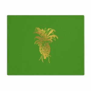 Table Linens | Golden Palm Tree Placemat, 18" × 14" Kitchen Table Linens