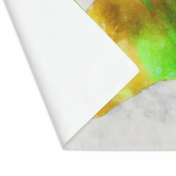 Table Linens | Green And Yellow Ginkgo Leaf Placemat, 18" × 14" Kitchen Table Linens