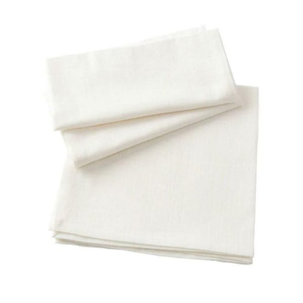 Table Linens | Pure Cotton Slub Table Napkins – Set Of 4 Kitchen Table Linens