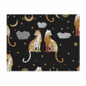 Table Linens | Royal Leopards Placemat, 18" × 14" Kitchen Table Linens