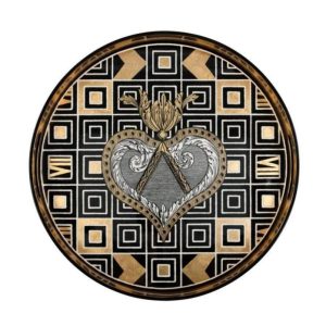 Trays & Storages | Christian Lacroix Round Heart Lacquer Tray Decor Trays & Storages