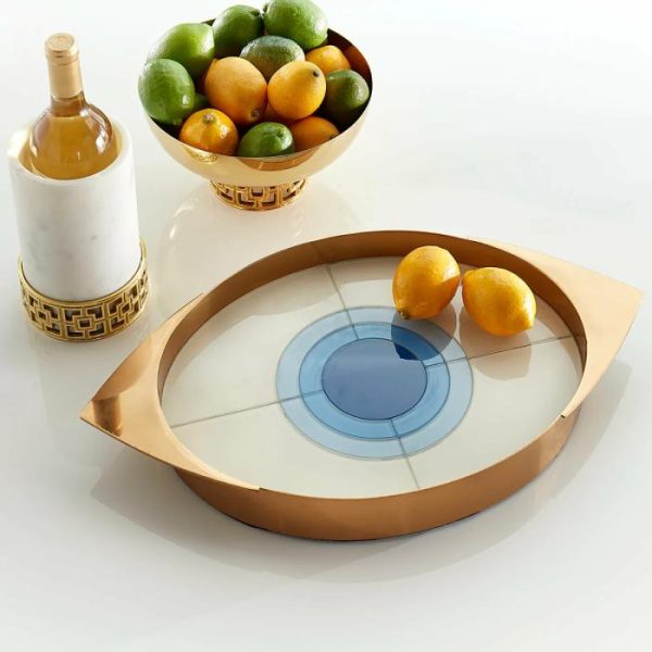 Trays & Storages | Jonathan Adler Harlequin Eye Tray Decor Trays & Storages