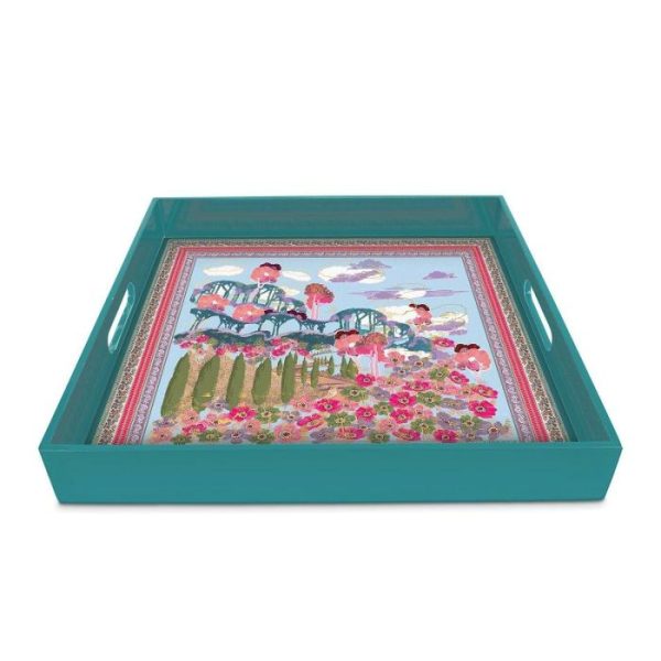 Trays & Storages | Liberty Bianca Square Lacquer Tray Decor Trays & Storages