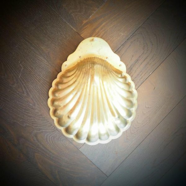 Trays & Storages | Vintage Brass Sea Shell Trinket Tray – Large Decor Trays & Storages