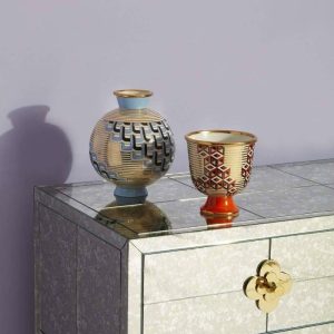 Vases & Jars | Jonathan Adler Puzzle Versailles Vase Decor Vases & Jars