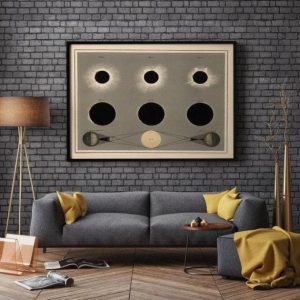 Vintage Wall Art | Eclipses Of The Sun Wall Poster, Vintage Decor, 16×20 inches Vintage Wall Art Vintage Wall Art