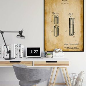 Vintage Wall Art | Medical Patent Print, Framed Art Print, 24×32 inches Vintage Wall Art Vintage Wall Art