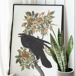 Vintage Wall Art | Vintage Bird Art Prints, Bird Poster, 24×32 inches Vintage Wall Art Vintage Wall Art