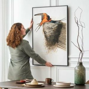 Vintage Wall Art | Vintage Bird Art Prints, Bird Poster, 24×32 inches Vintage Wall Art Vintage Wall Art