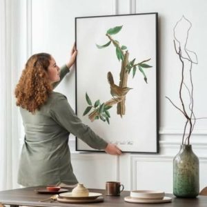 Vintage Wall Art | Vintage Bird Art Prints, Bird Poster, 24×32 inches Vintage Wall Art Vintage Wall Art