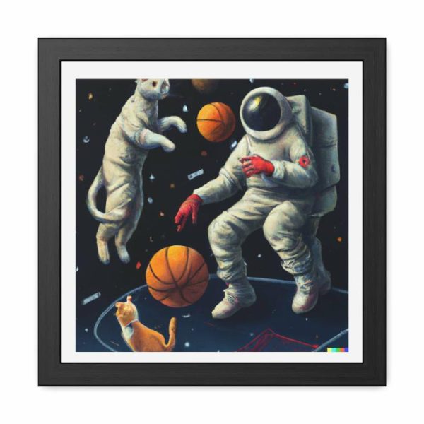 Wall Decor | Astronaut Party In Space Framed Poster Wall Art Wall Wall Decor