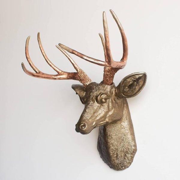 Wall Decor | Faux Taxidermy Deer Head Wall Mount Wall Wall Decor