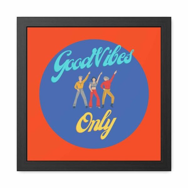 Wall Prints | Good Vibes Only Dancers Poster Wall Art Wall Wall Decor