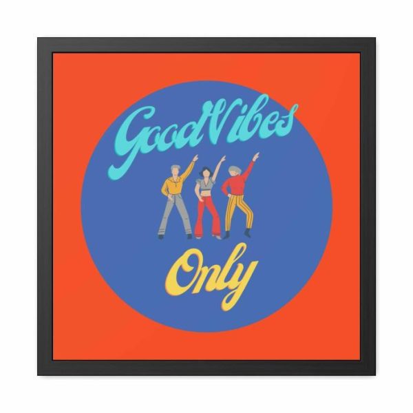 Wall Prints | Good Vibes Only Dancers Poster Wall Art Wall Wall Decor