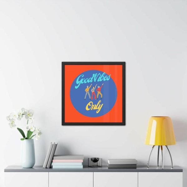 Wall Prints | Good Vibes Only Dancers Poster Wall Art Wall Wall Decor