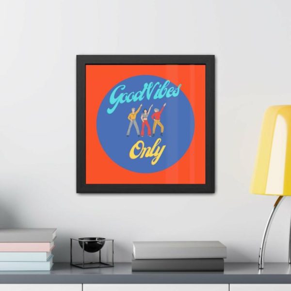 Wall Prints | Good Vibes Only Dancers Poster Wall Art Wall Wall Decor