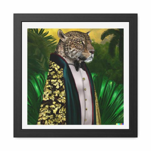 Wall Prints | Jungle King Framed Poster Wall Art Wall Wall Decor