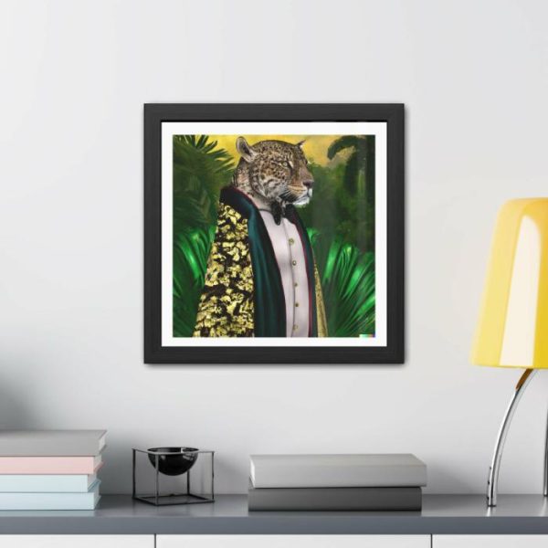 Wall Prints | Jungle King Framed Poster Wall Art Wall Wall Decor