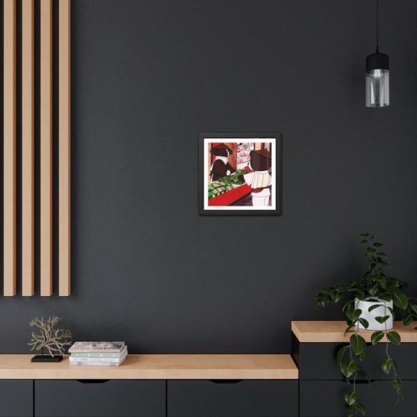 Wall Prints | Pandas In Japanese Grocery Framed Poster Wall Art Wall Wall Decor