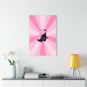 Wall Prints | Texas Boots Pink Funky Acrylic Print Wall Art With French Cleat Hanging, 24" x 36" (Vertical) Wall Wall Prints