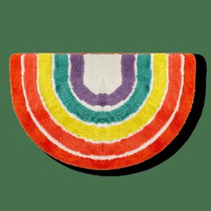 Accent Rugs | Half Moon Rainbow Bath Mat Accent Rugs Accent Rugs