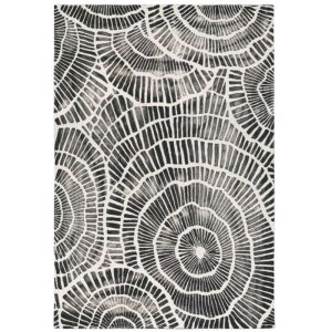 Hand Tufted Wool Rugs | Grey Oushak Retro Hand Tufted Wool Rug, 3′ x 5′ Hand Tufted Wool Rugs Hand Tufted Wool Rugs