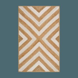 Jute Rugs | White Chevron Jute Rug, 2′ x 3′ Jute Rugs Jute Rugs